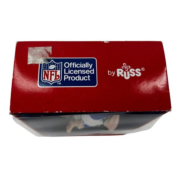 Seattle Seahawks Vintage Russ Christmas Ornament Santa Sunbathing Lounging 7485 - Picture 5 of 6